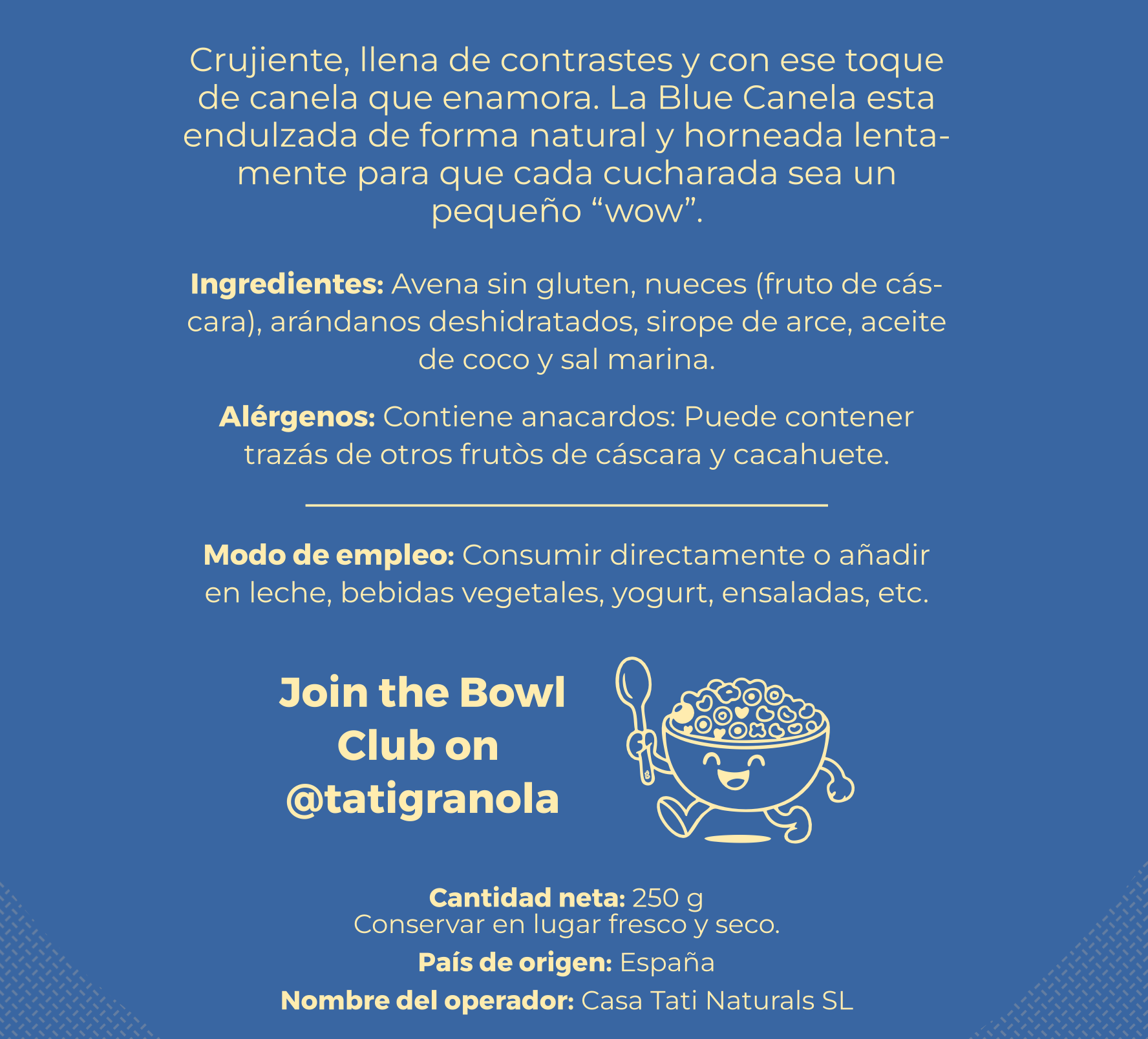Pack Granola Lover – 3 bolsas (3×250 g) | TATI Granola
