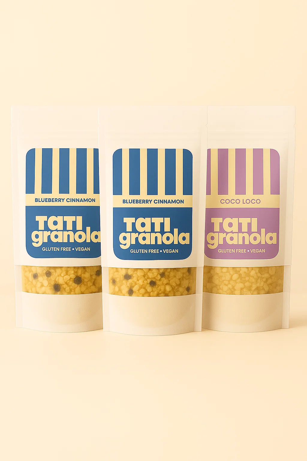 “Granola Lover” Pack – 3 bags of granola
