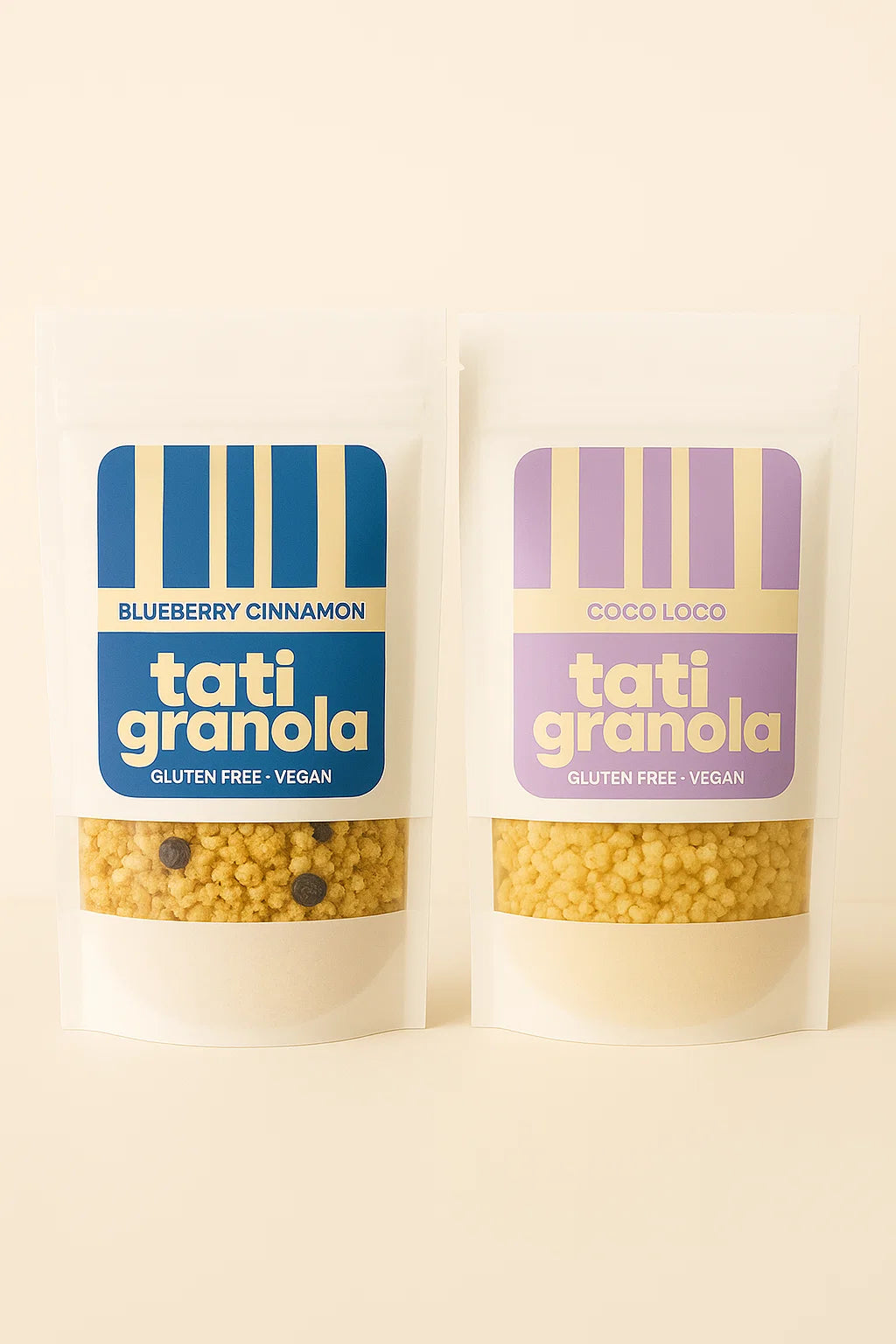 “Tati Duo” Pack – 2 bags of MIX granola